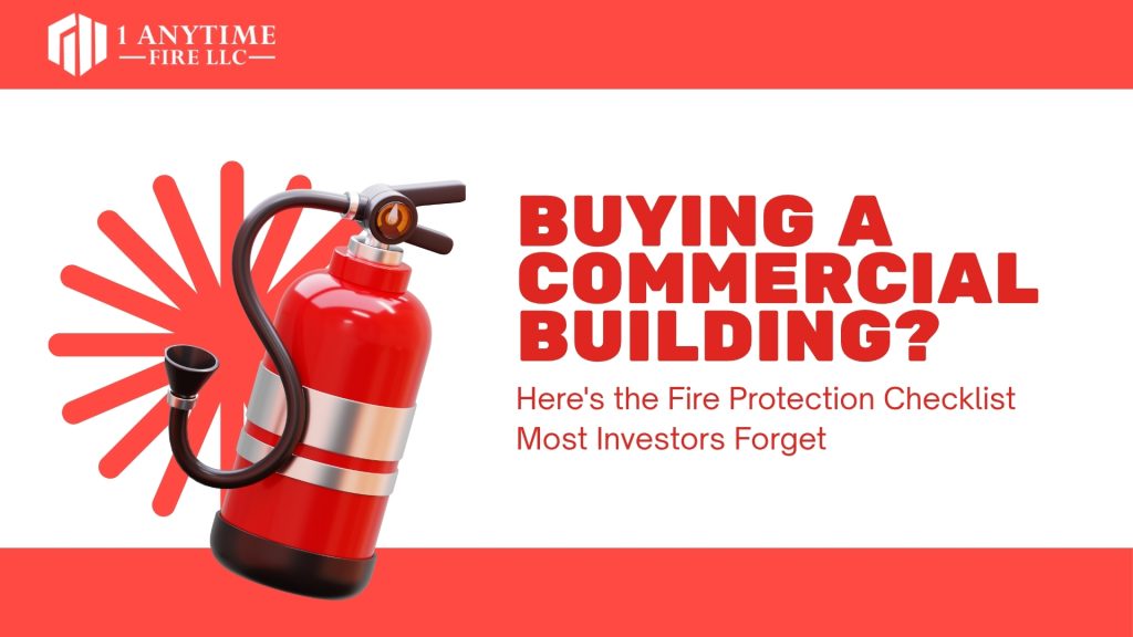 Buying a Commercial Building Fire Protection Checklist