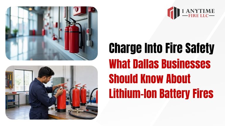 lithium ion battery fire safety dallas businesses